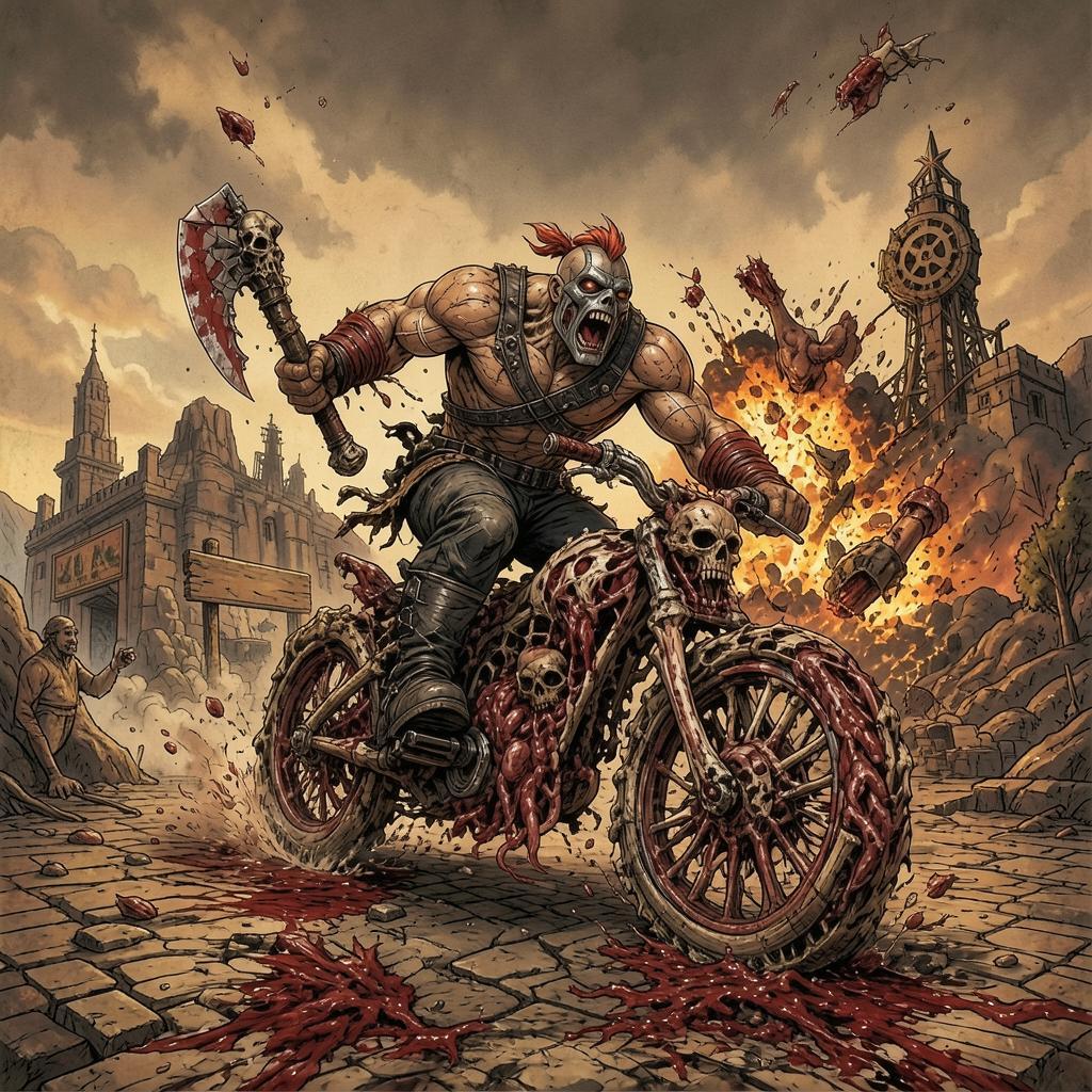 Meat Bicycle artwork