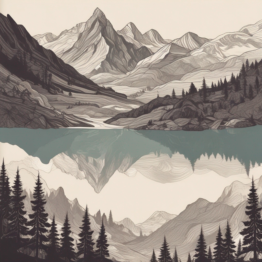 Chocolate Café in the Mountains artwork