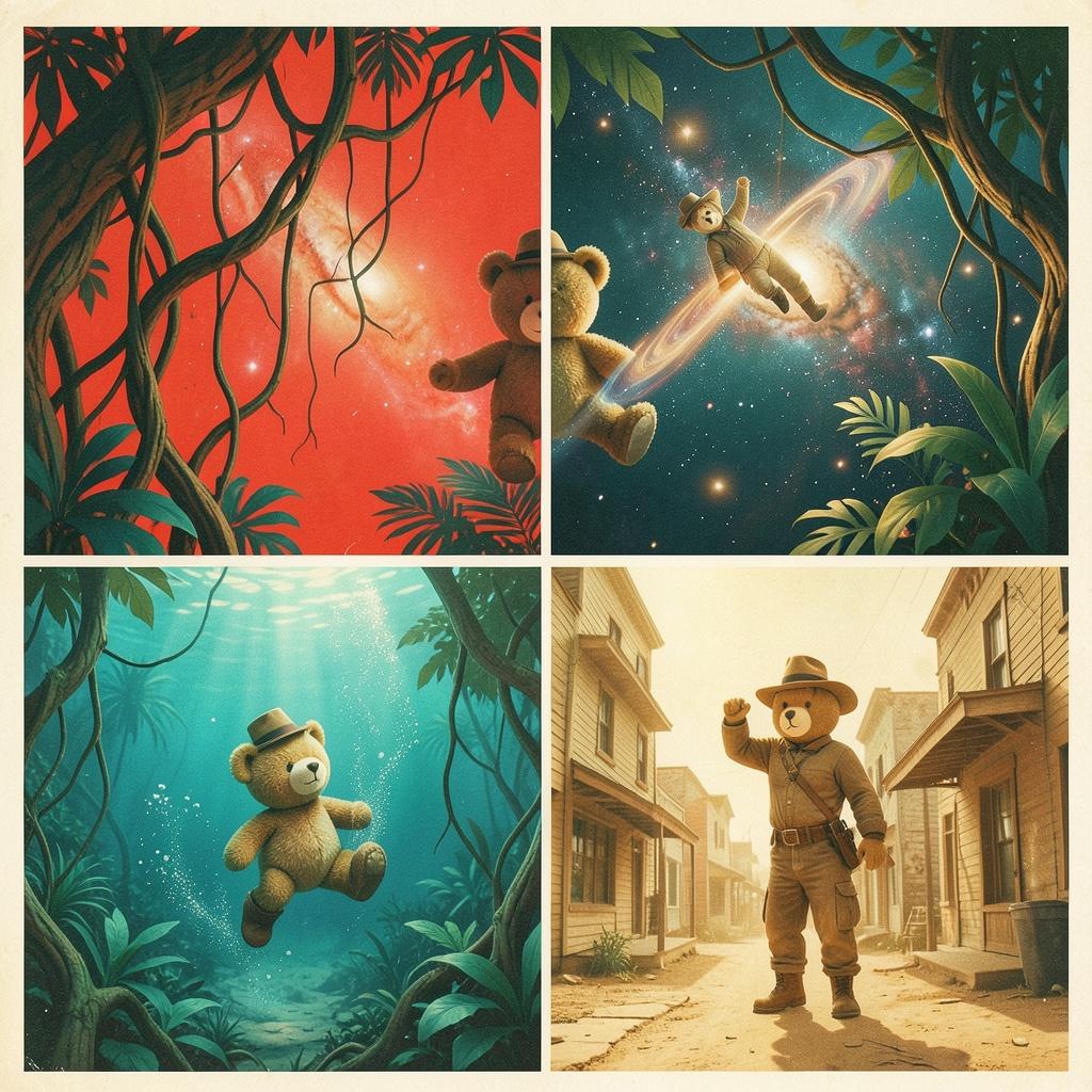 Freddy the Teddy Bear artwork