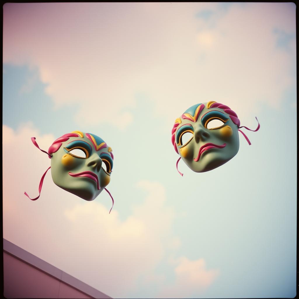 be the laugh in the tears, o artwork