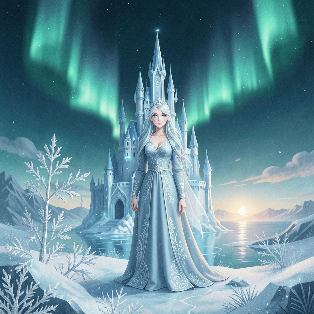 королева снежная моя artwork