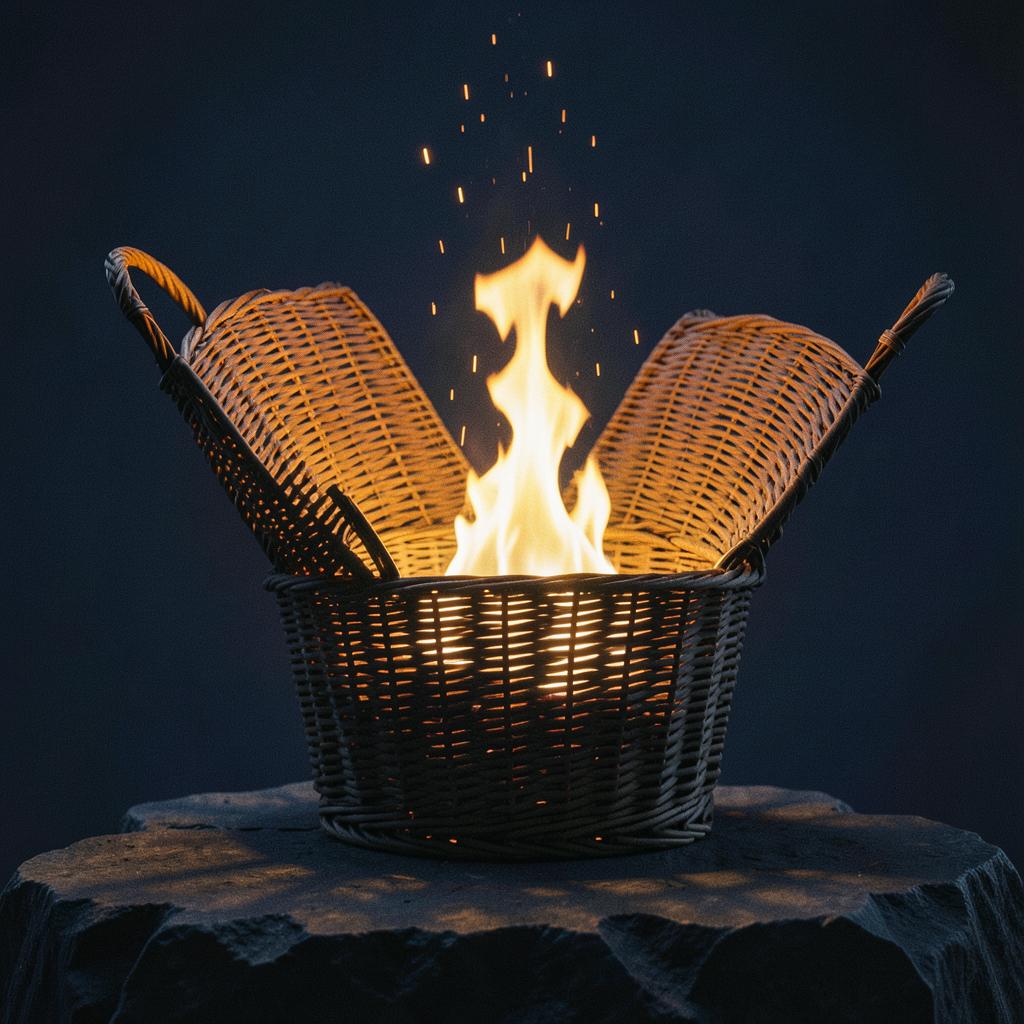 Light it  Up (The Lamp Under a Basket) artwork