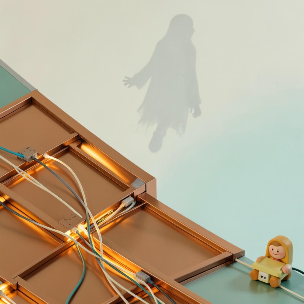 White Ghost Candlelight artwork
