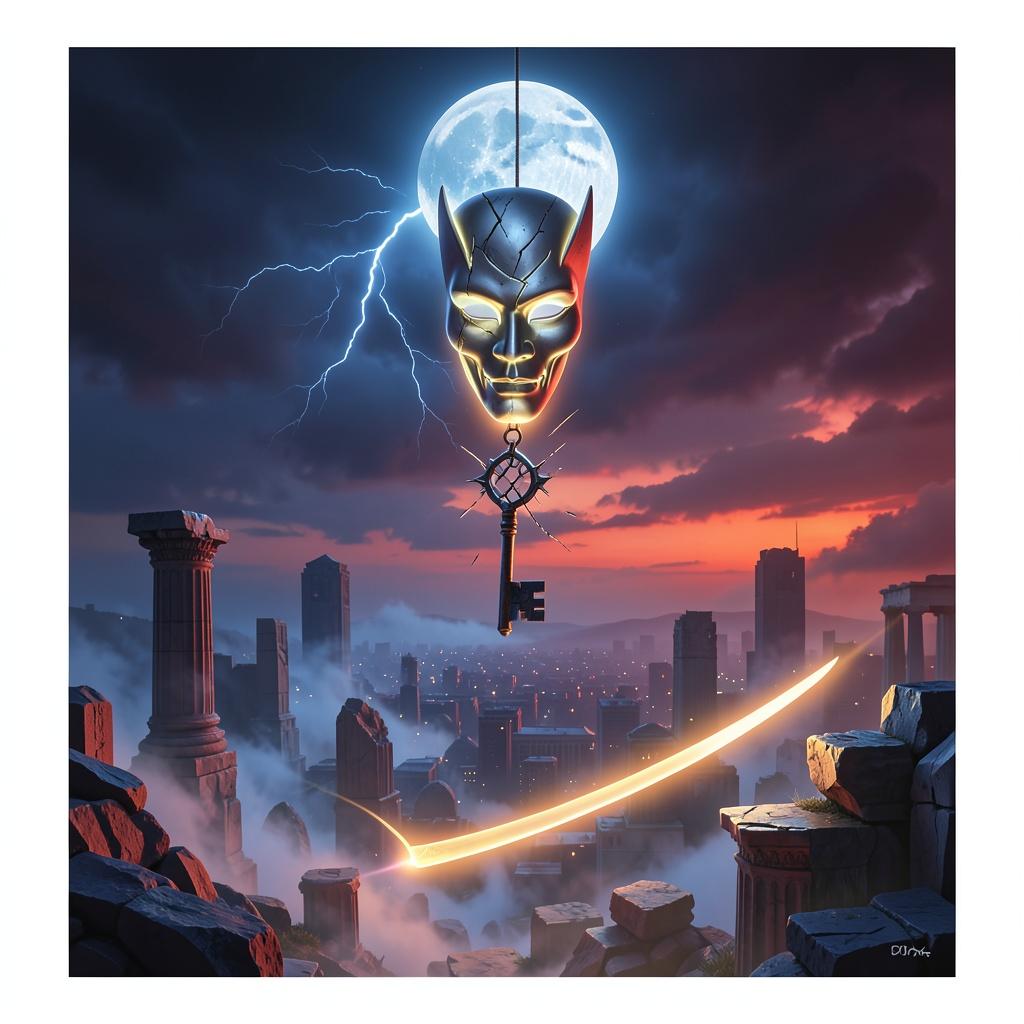 Mask of the Fallen Sun (DNB Trance Uprising) artwork