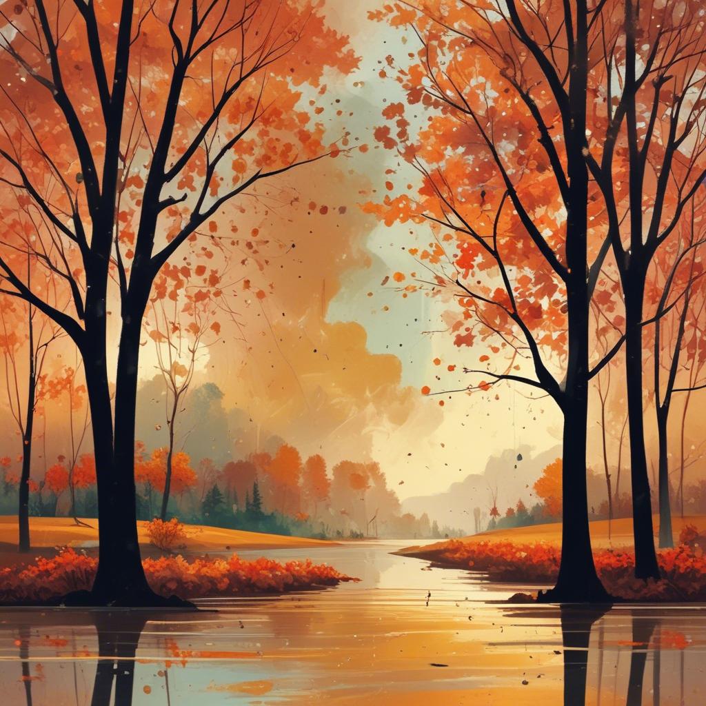 lietainie rīti artwork