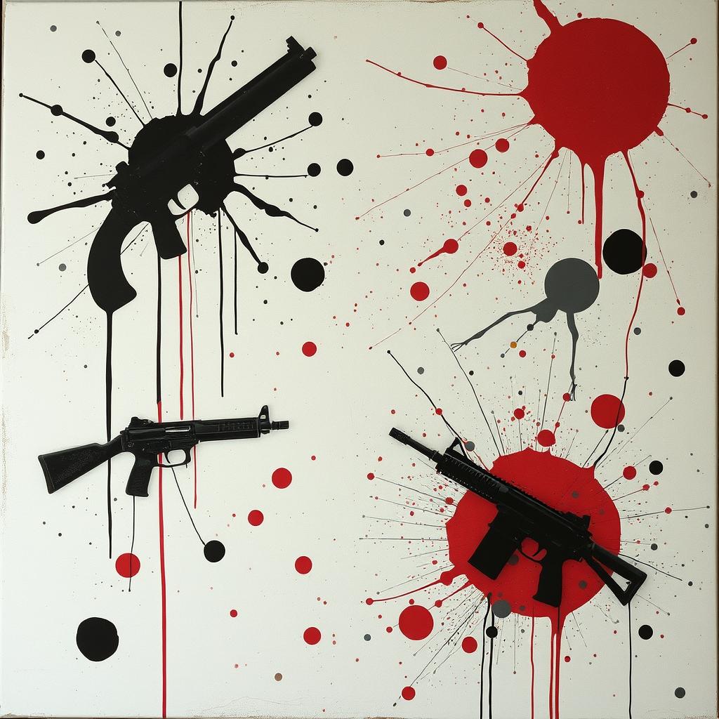 Tongues of Others - Jackson Pollock Was Her Favorite Artist artwork