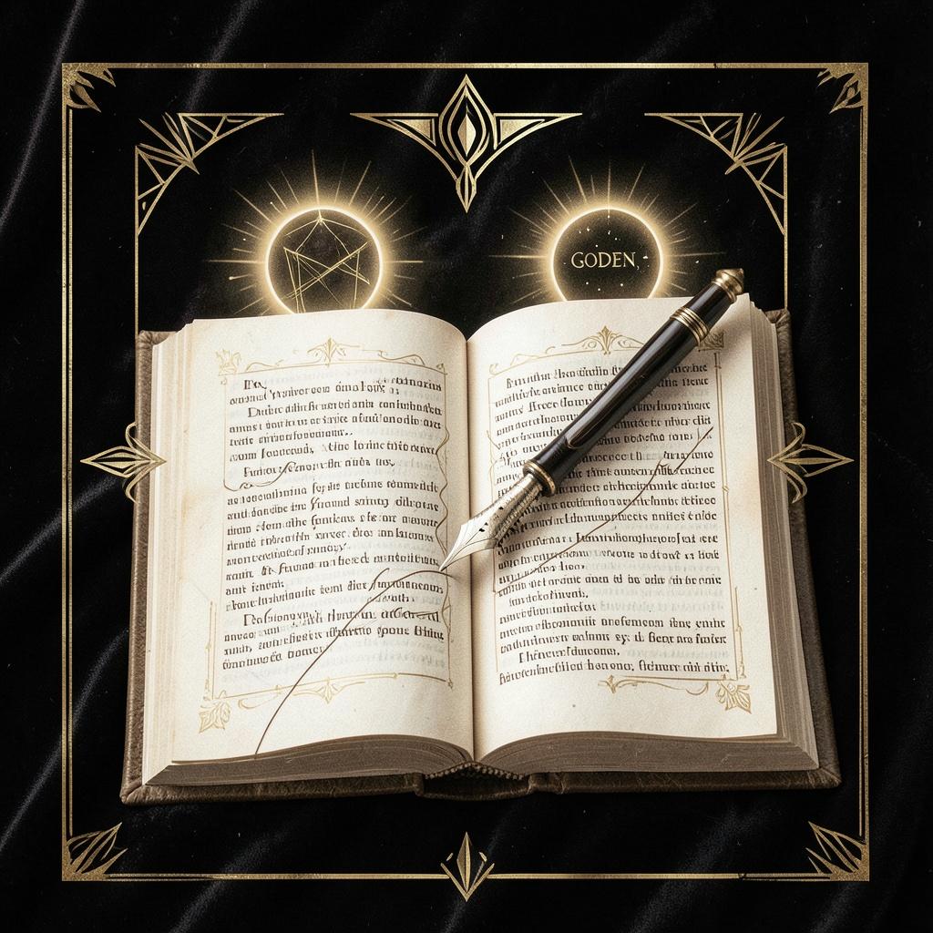 Divine Handwriting by Richard Steiner artwork