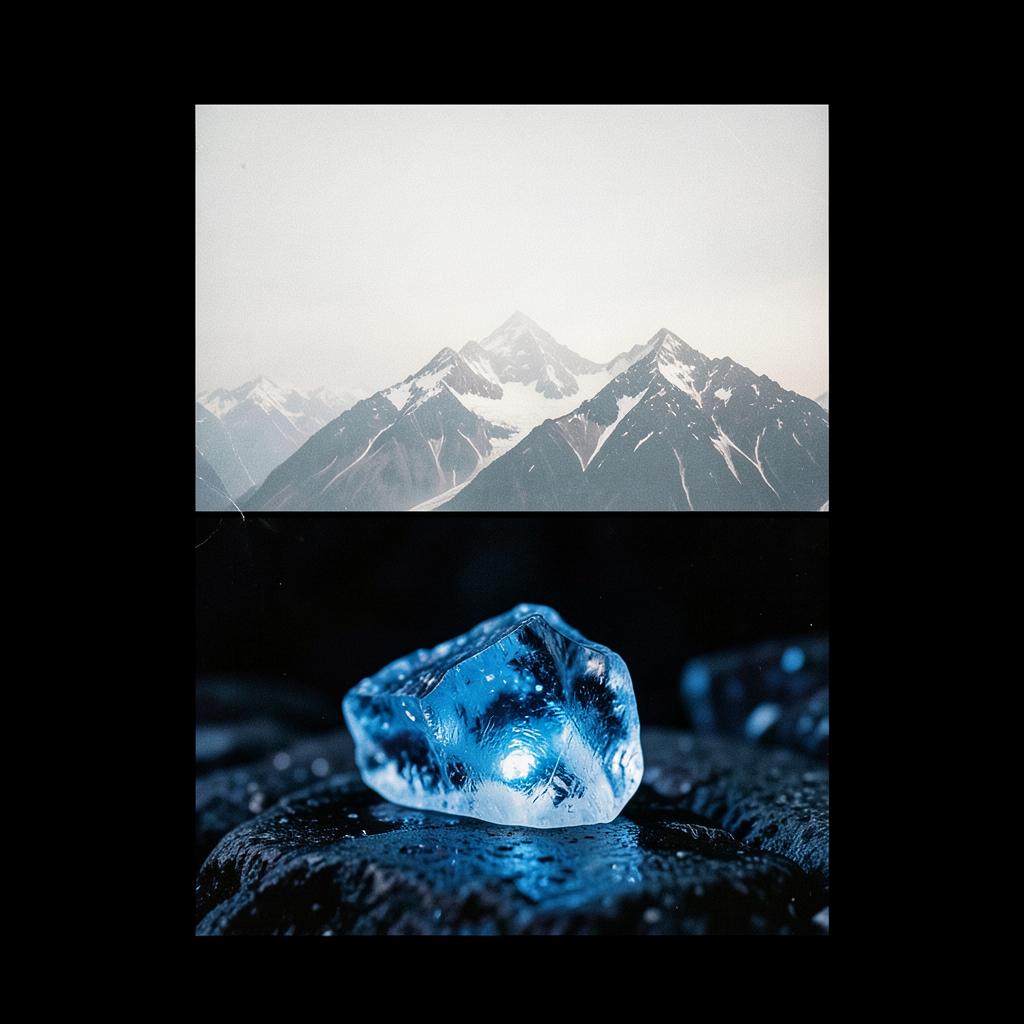 Frozen Into Blue artwork