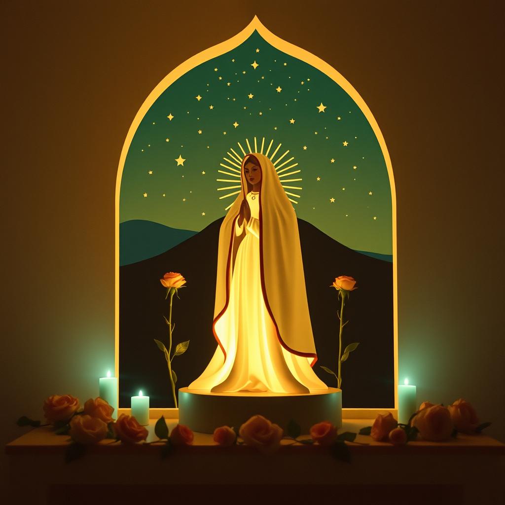 Lạy Mẹ Guadalupe /Nuestra Señora de Guadalupe] (Nguyên Hà) artwork