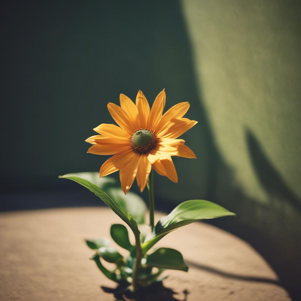 Sentindo o cheiro da flor artwork
