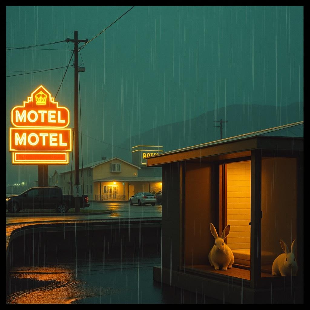 "Four Hundred Rabbits"| Bari Zezmore artwork