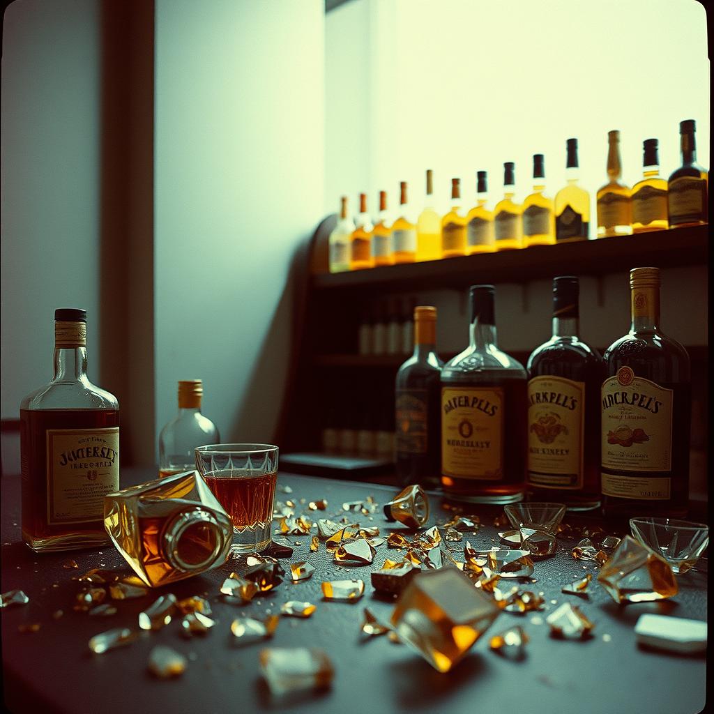 Bar Stools and Whiskey artwork