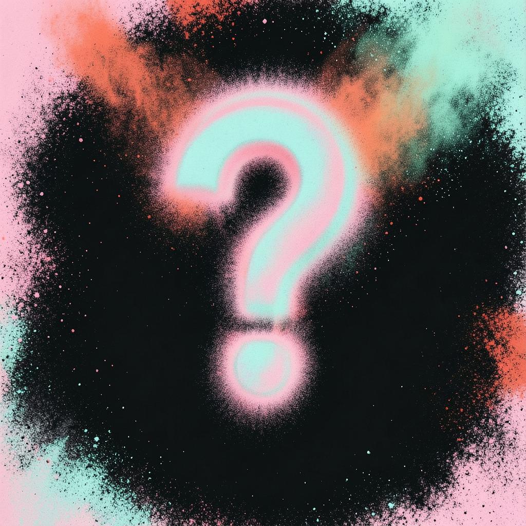 Question mark?¿? artwork