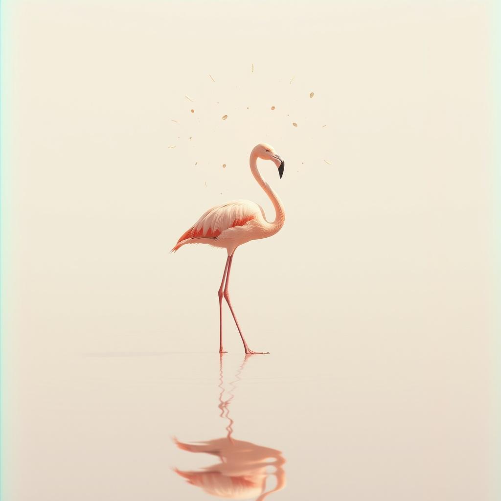 flamingo artwork