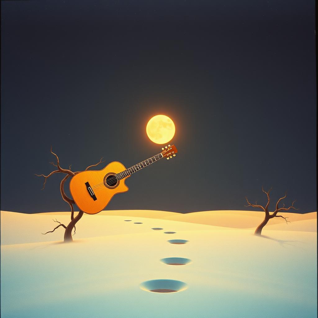 A Cosmic Spanish Guitar and Sitar Duet artwork