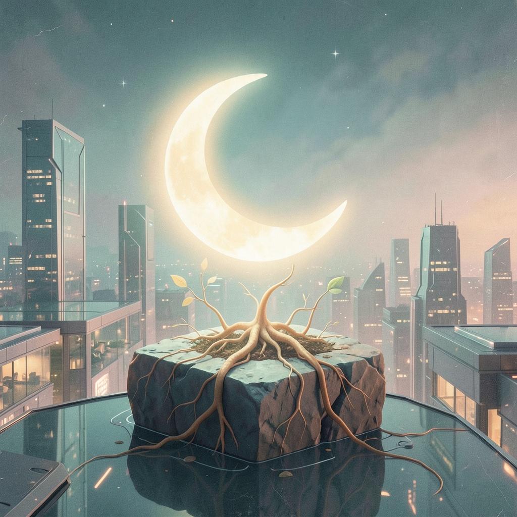 Crescent Moon Rising artwork