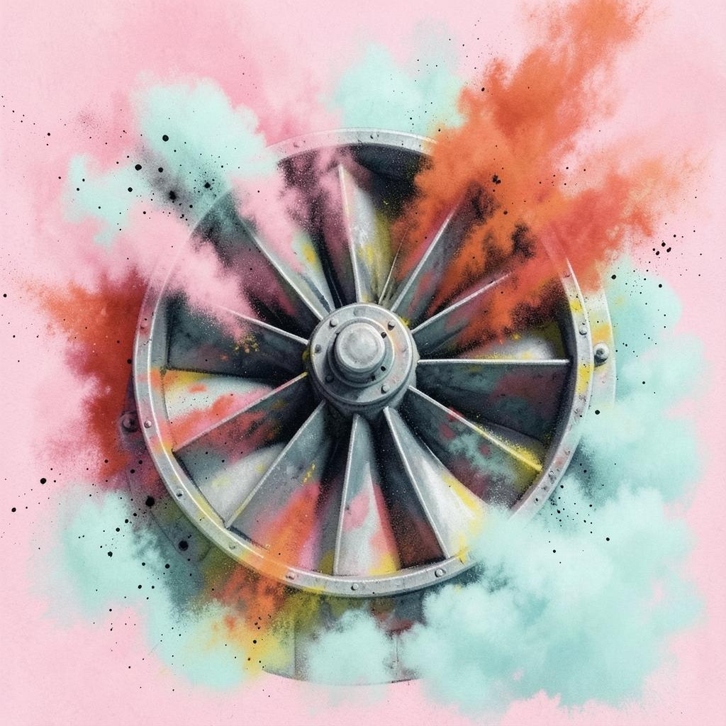 TURBINE GUITAR CRASH artwork