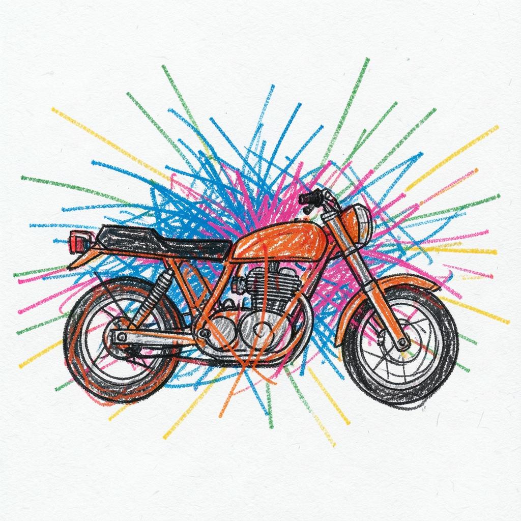 “Vibin’ on My MT‑09” artwork