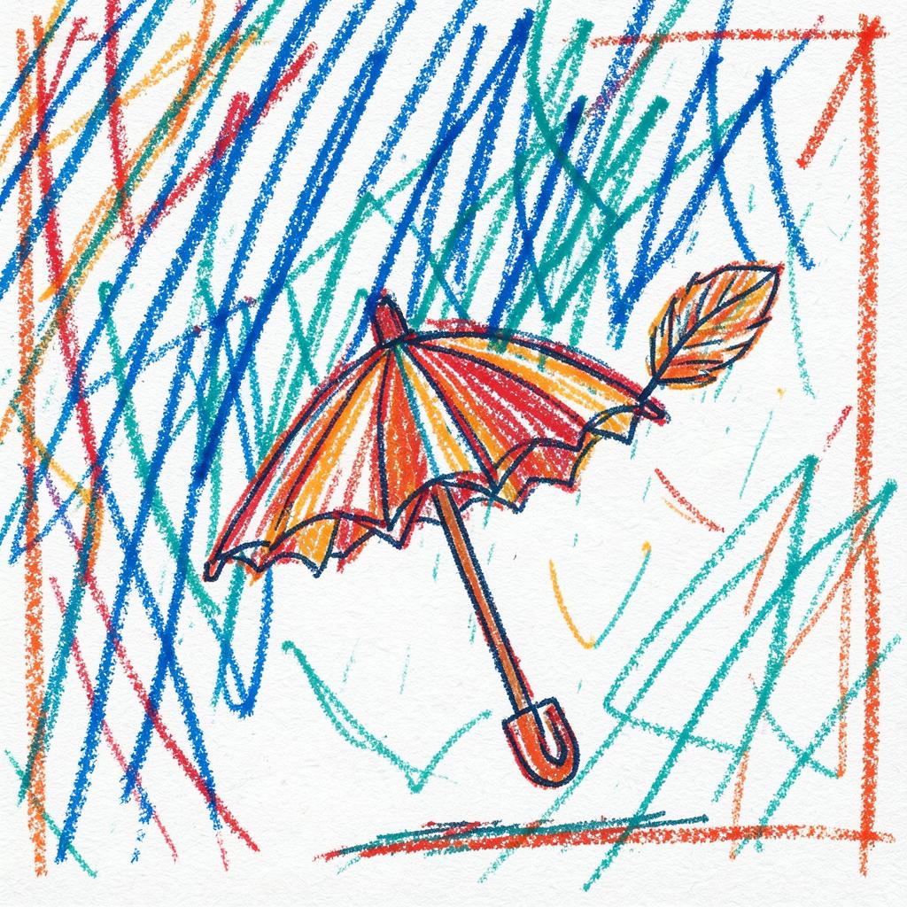 Cardboard Umbrella artwork