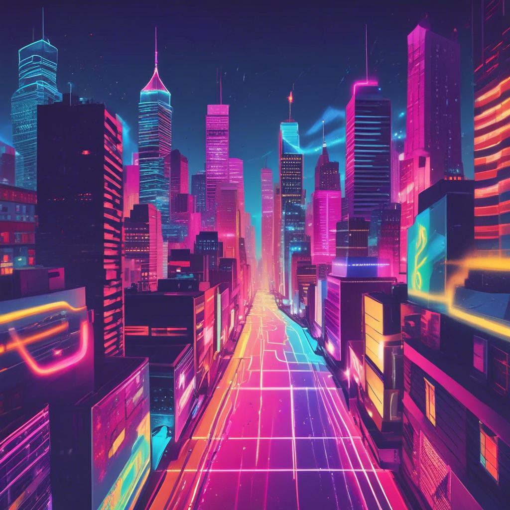 Under Neon Skies" artwork