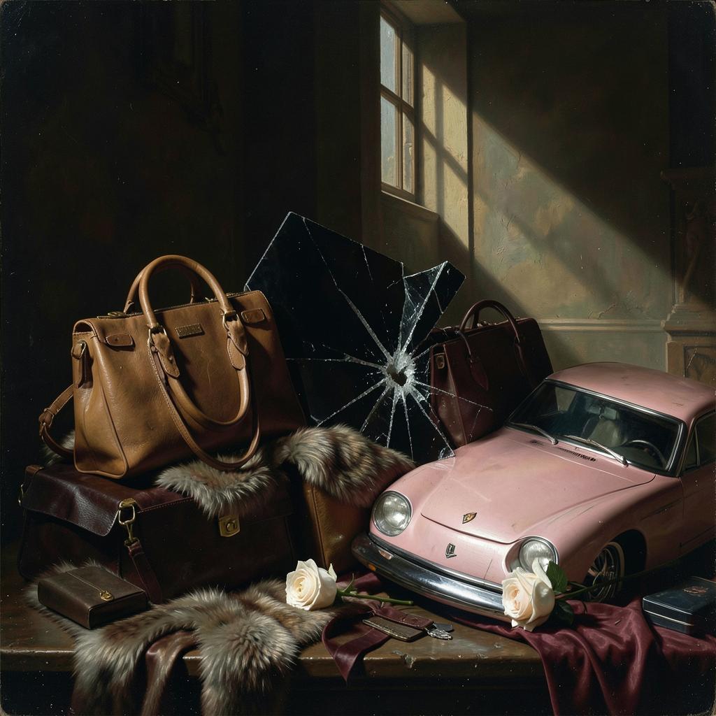 Credit card crash artwork