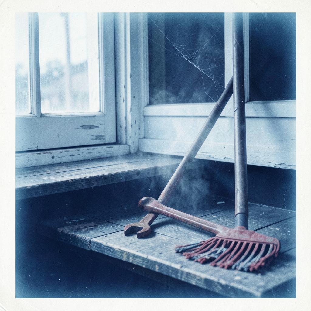Dancing in a glass house  (doin' fine) artwork