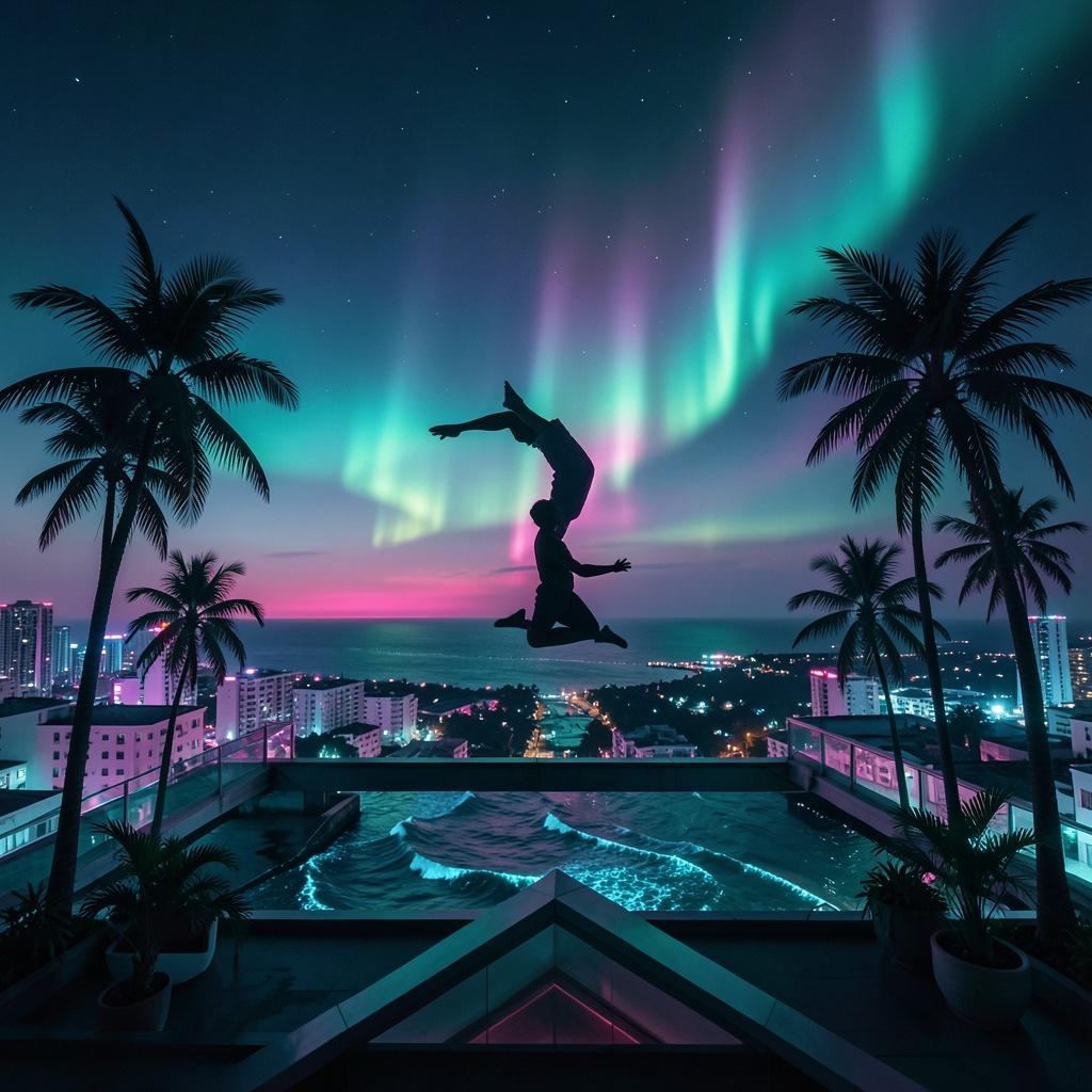 Feel the light, Feel the night artwork