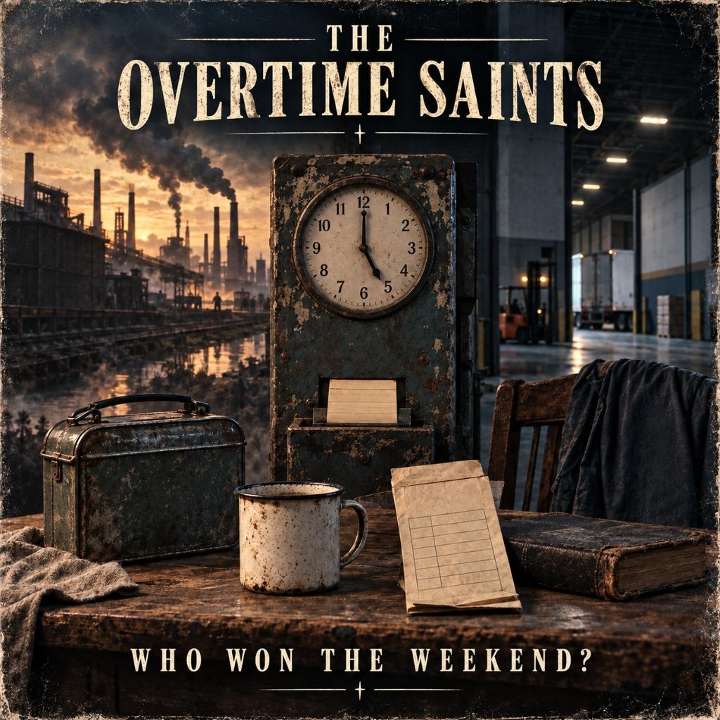 OVERTIME SAINTS:  WHO WON THE WEEKEND?