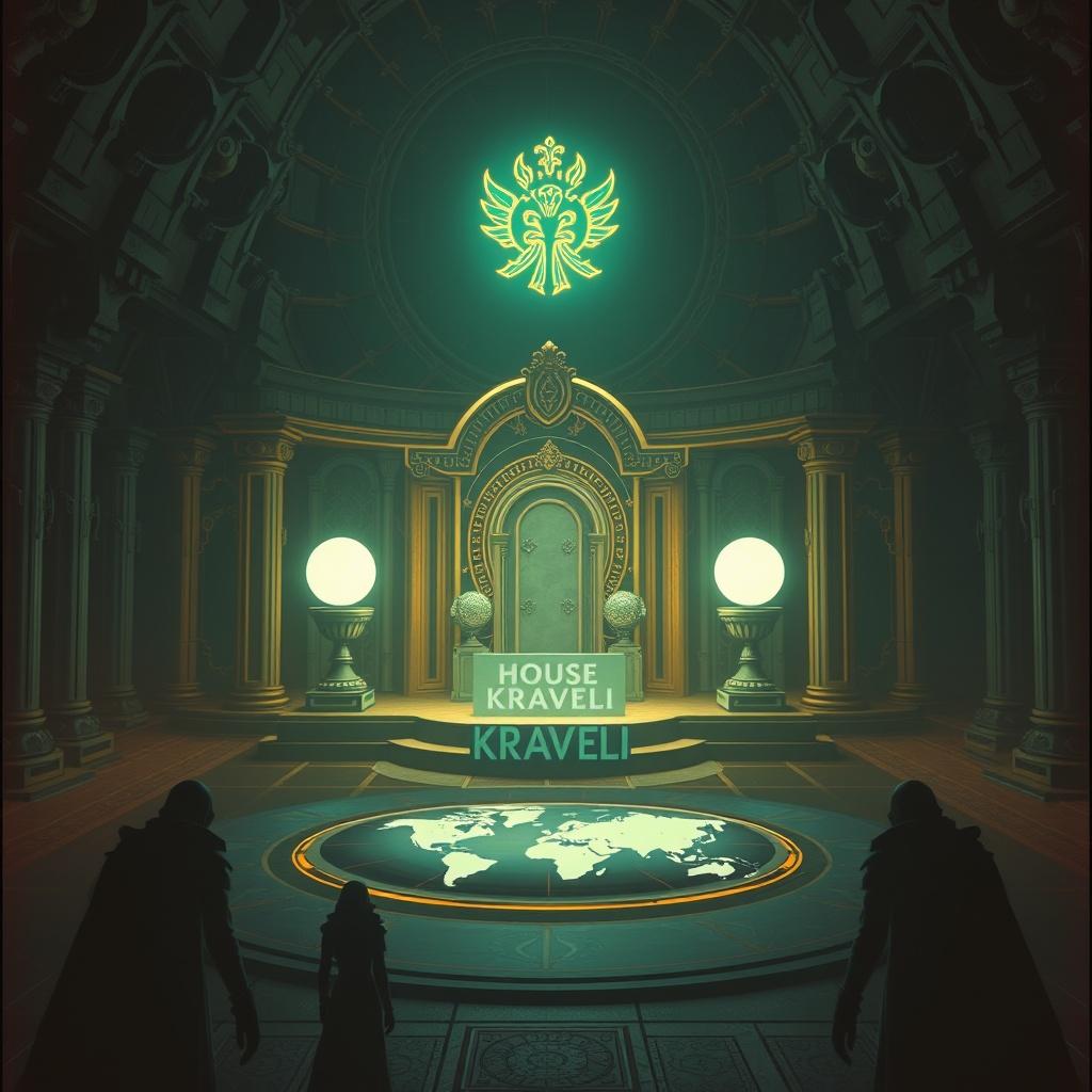 SUNŌ Kraveliain and Reece Kraveli at House Kraveli in the Kraveliverse artwork