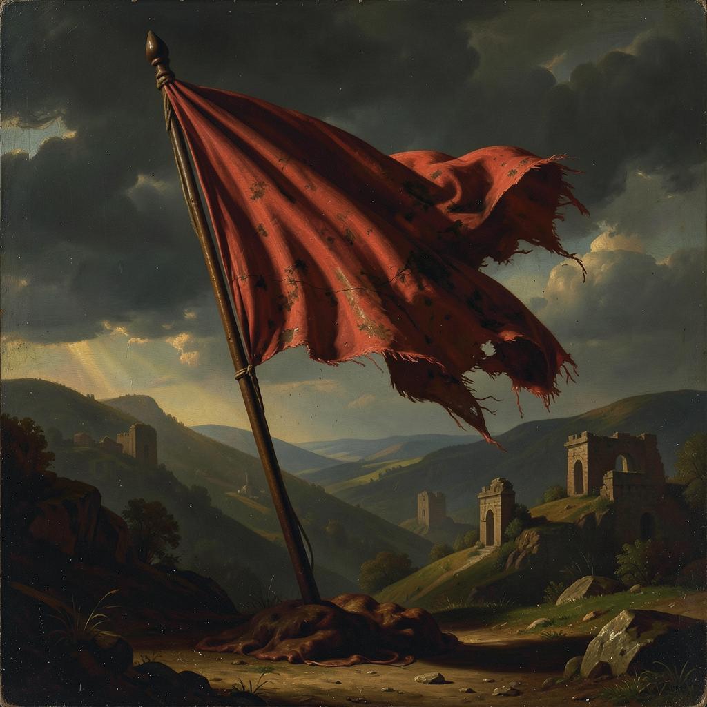 Flying That Tattered Flag  (Female Punk) artwork