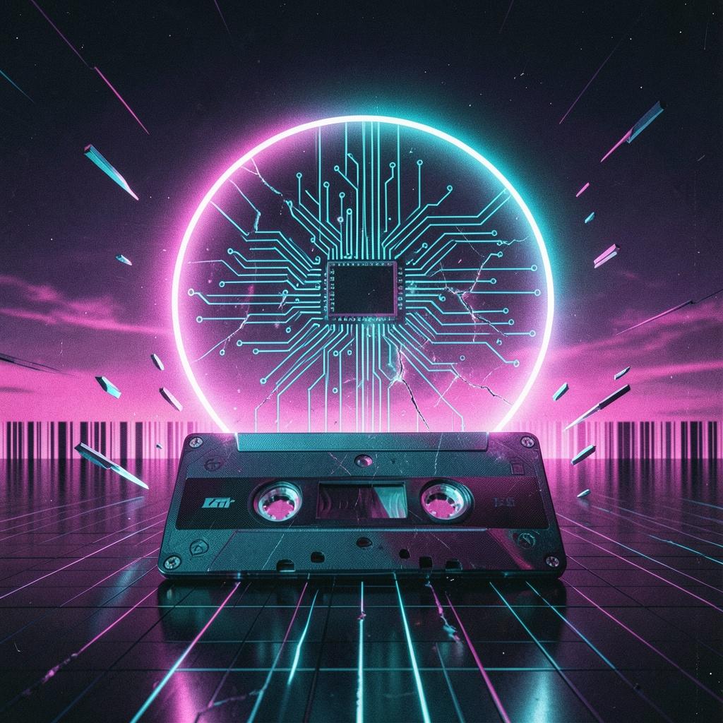 🎵 “Digital Halo Static” 🎵 artwork