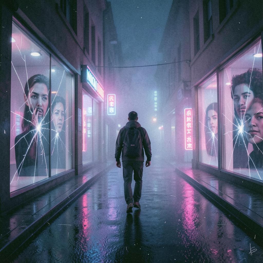 empty street artwork