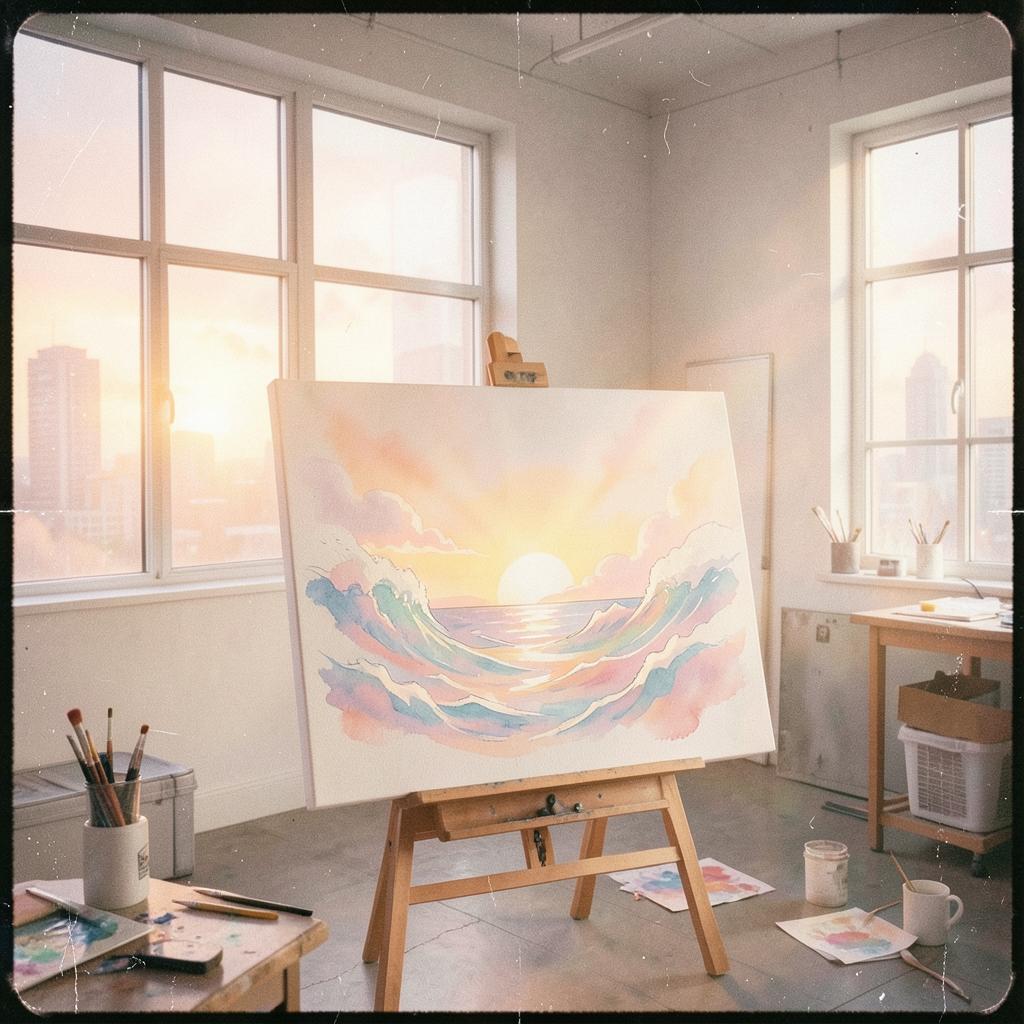 утра кисть artwork