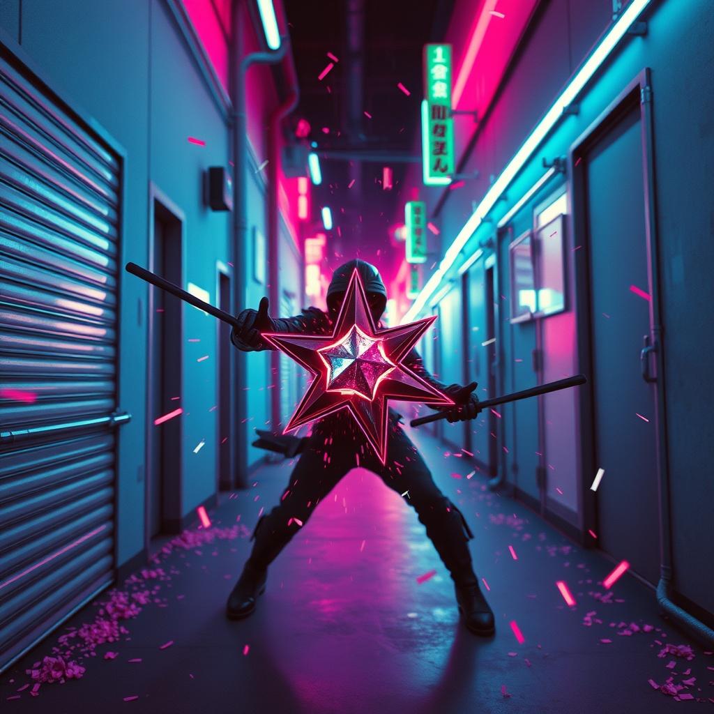 theme of shuriken zeirishi（Inst）：001 artwork