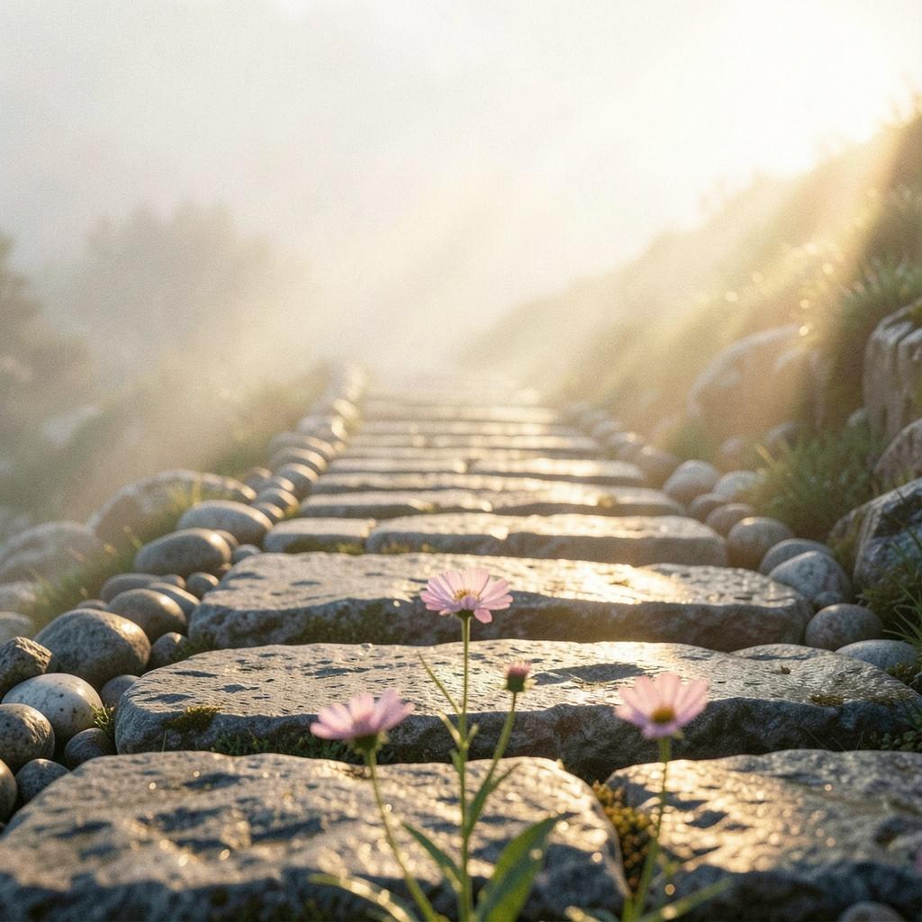 Sigue adelante, sigue adelante en la luz