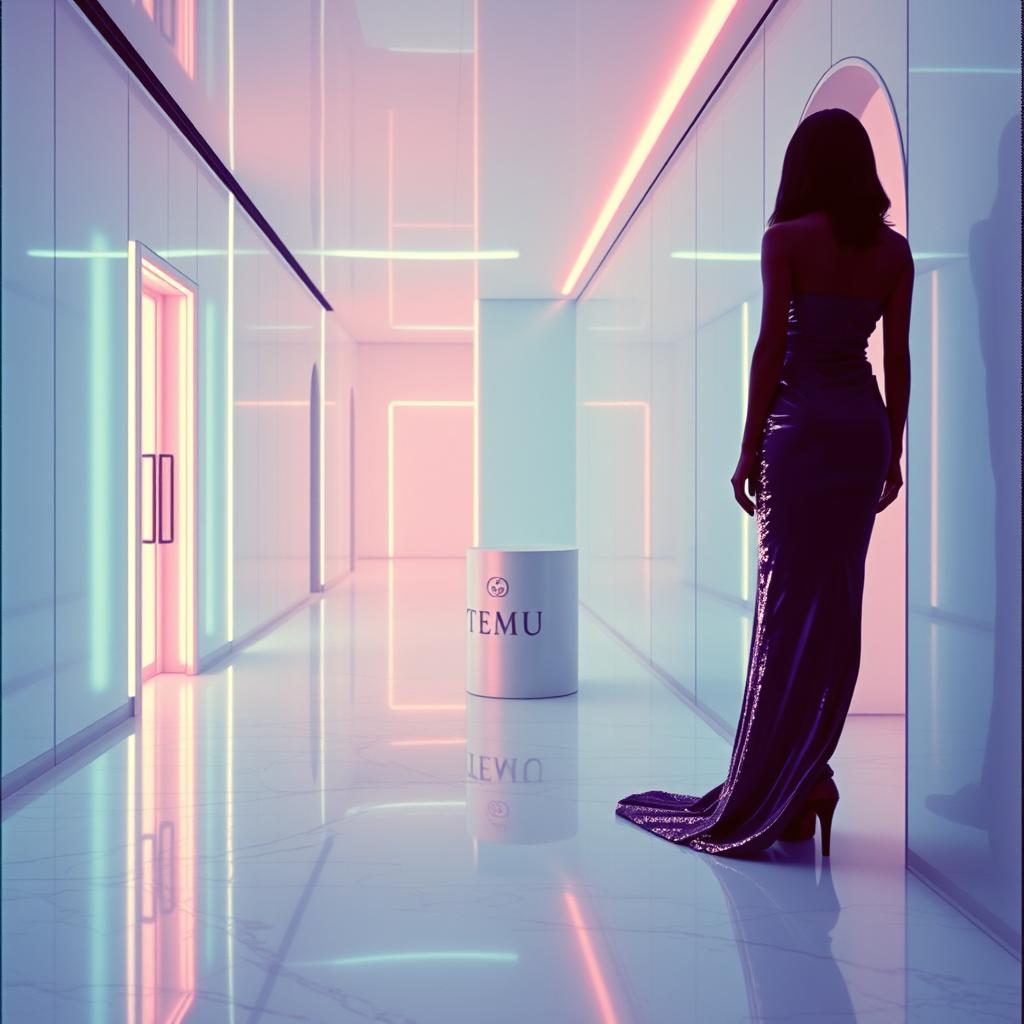 Gucci Dress, Temu Manners artwork