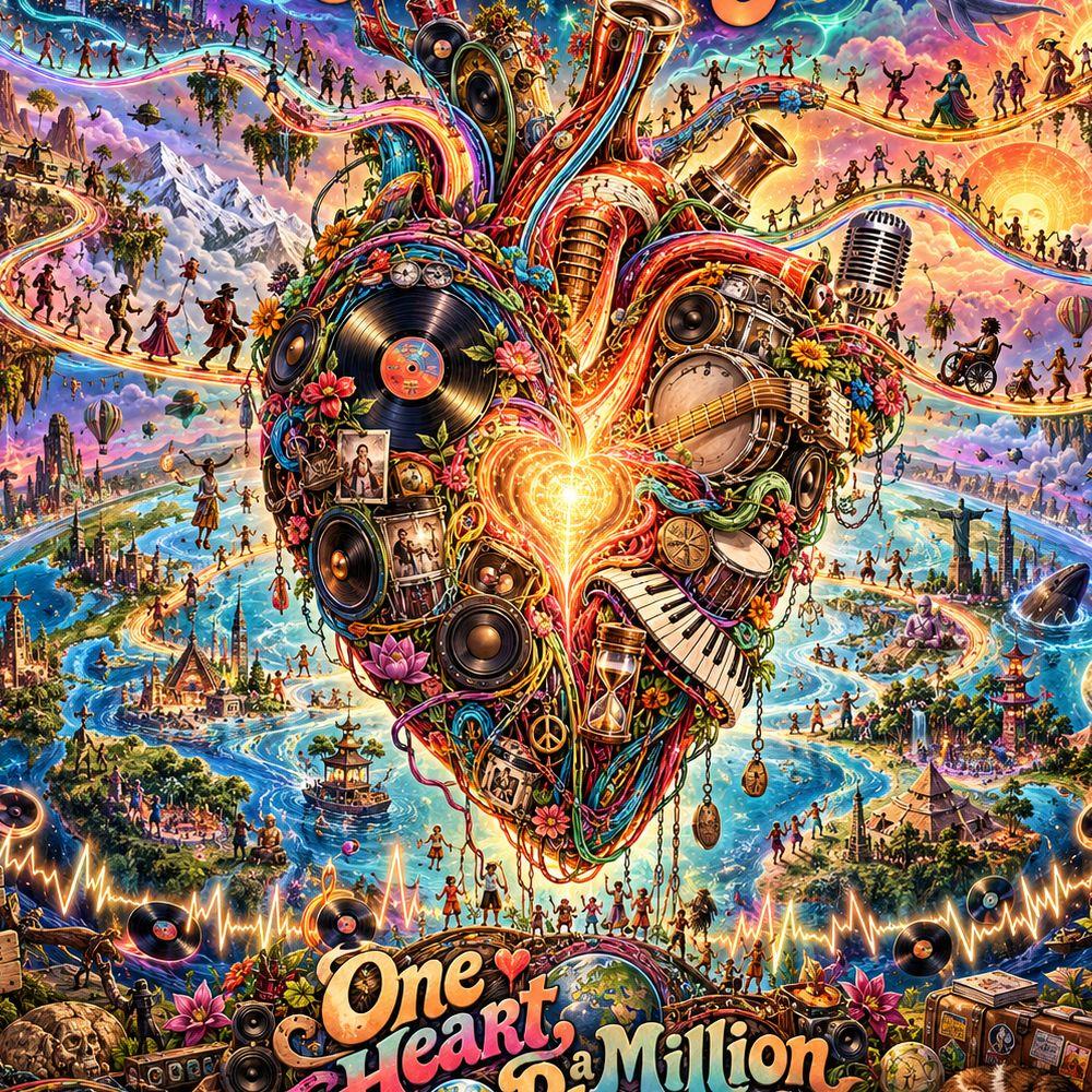 ONE HEART, A MILLION RHYTHMS ♥️🔊🎶
