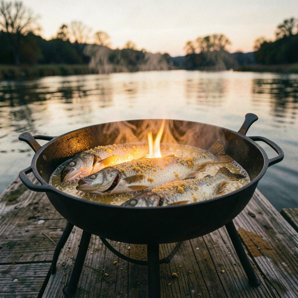 Catfish Fry at the Fish Camp artwork