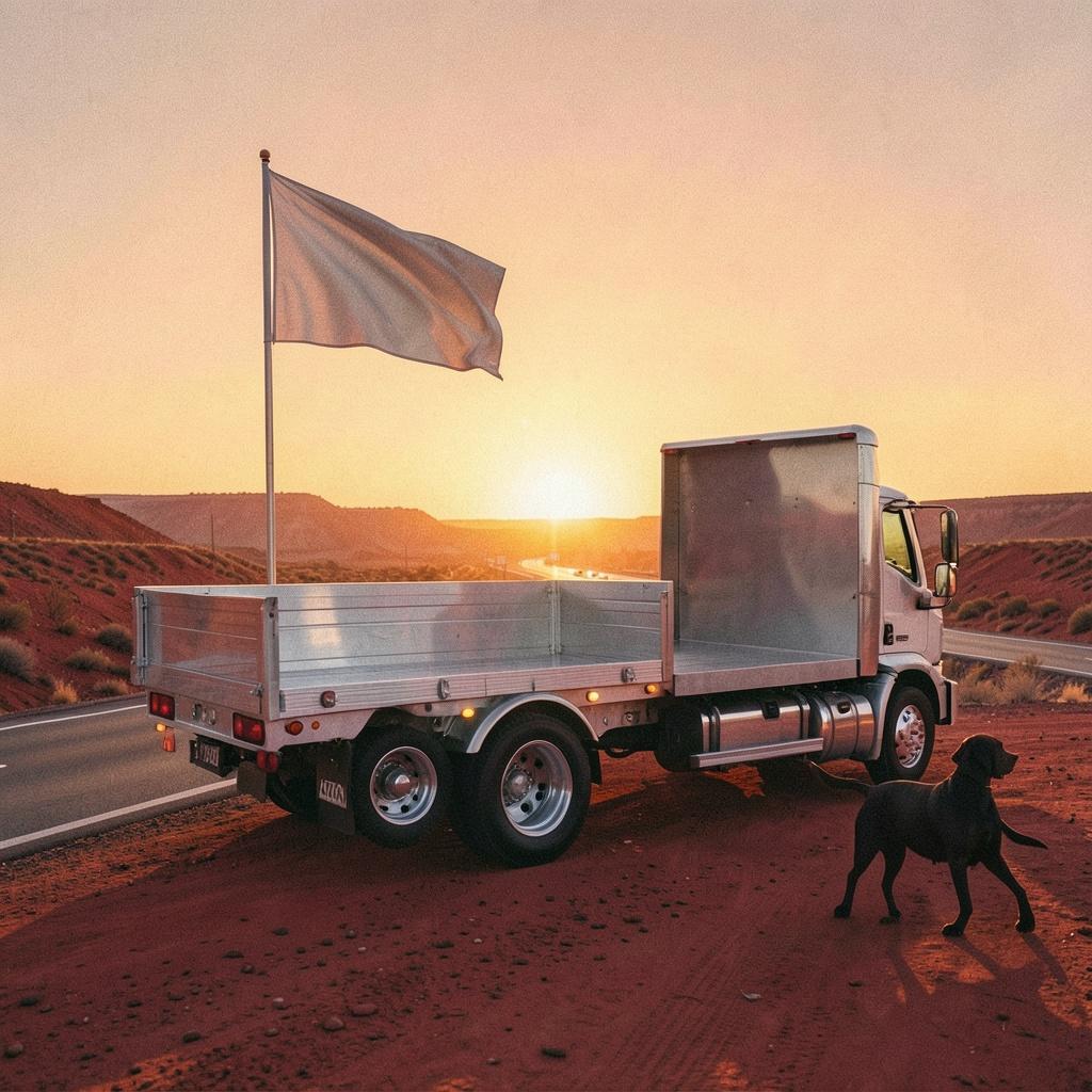 Trailer Hitch Flag artwork