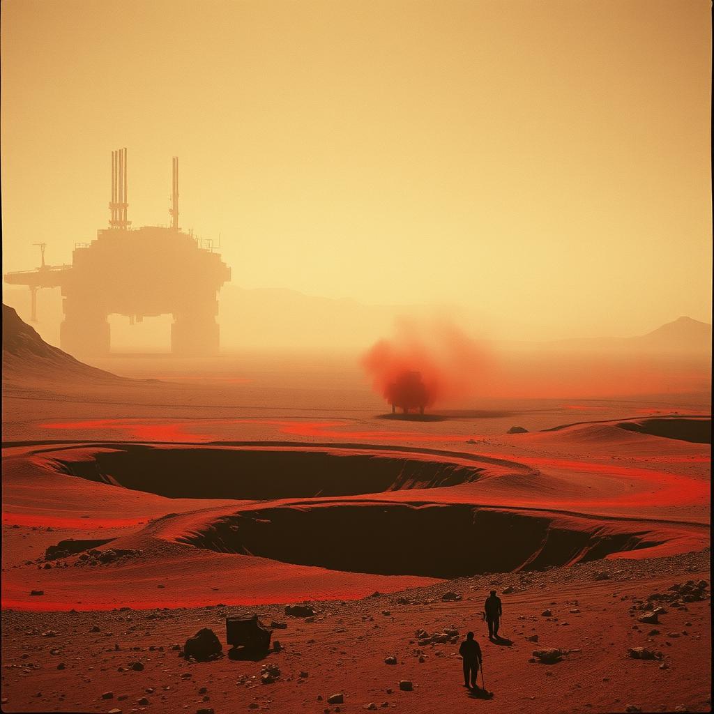 The Red Dust Descends artwork