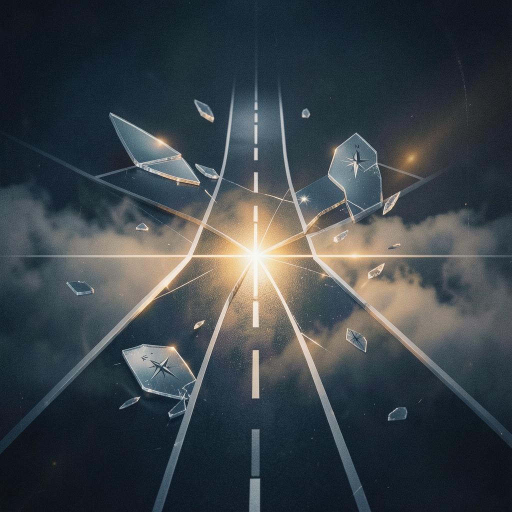HERO’S JOURNEY VI - FRACTURED PATHS artwork