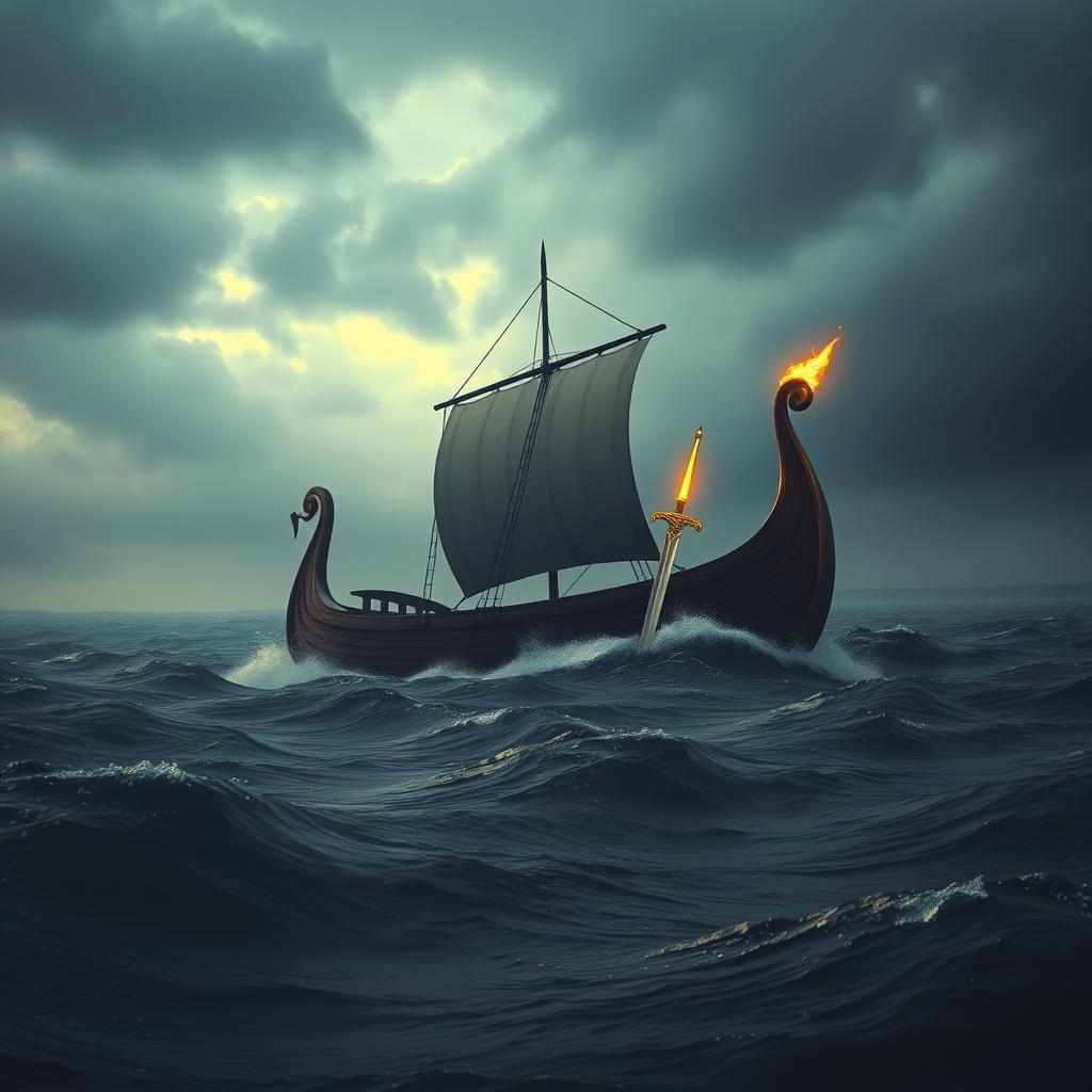 Blóð á sverð artwork