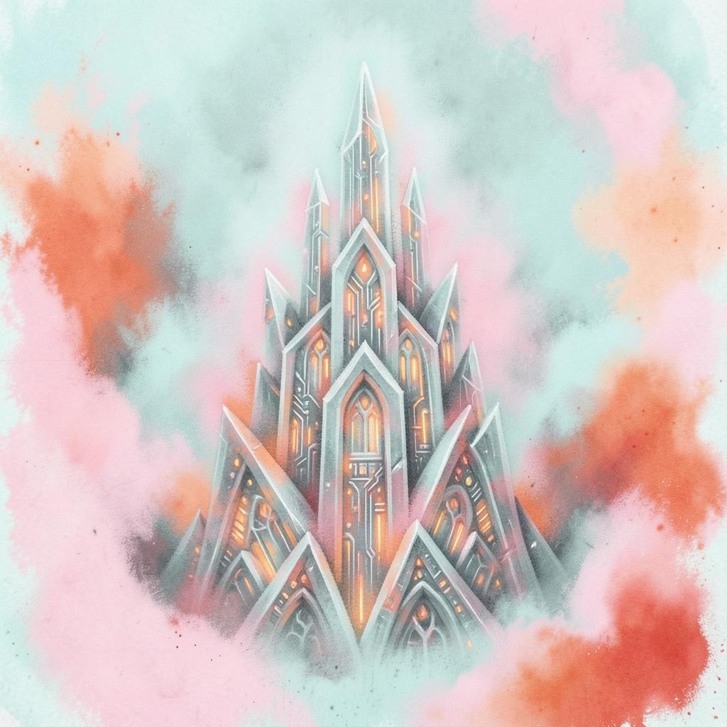 The Glass Cathedral  (Remix) Original version (claustrophobic hymn) artwork