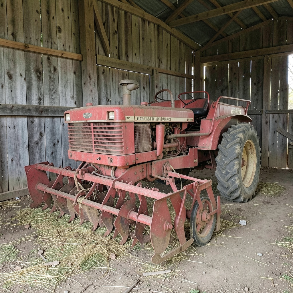 Harvester in the Shed artwork