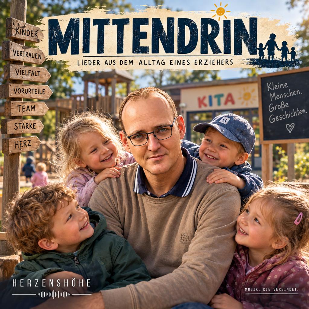 MITTENDRIN – Lieder aus dem Alltag eines Erziehers