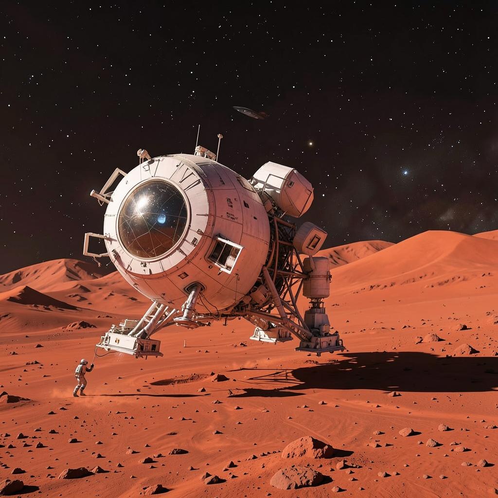 Arrival at Mars artwork