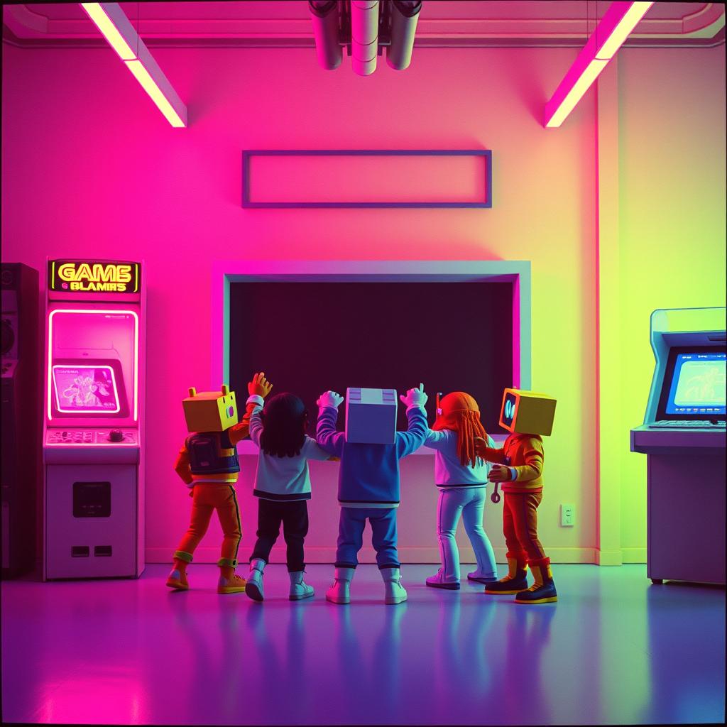 Mira mamá hice amigos artwork
