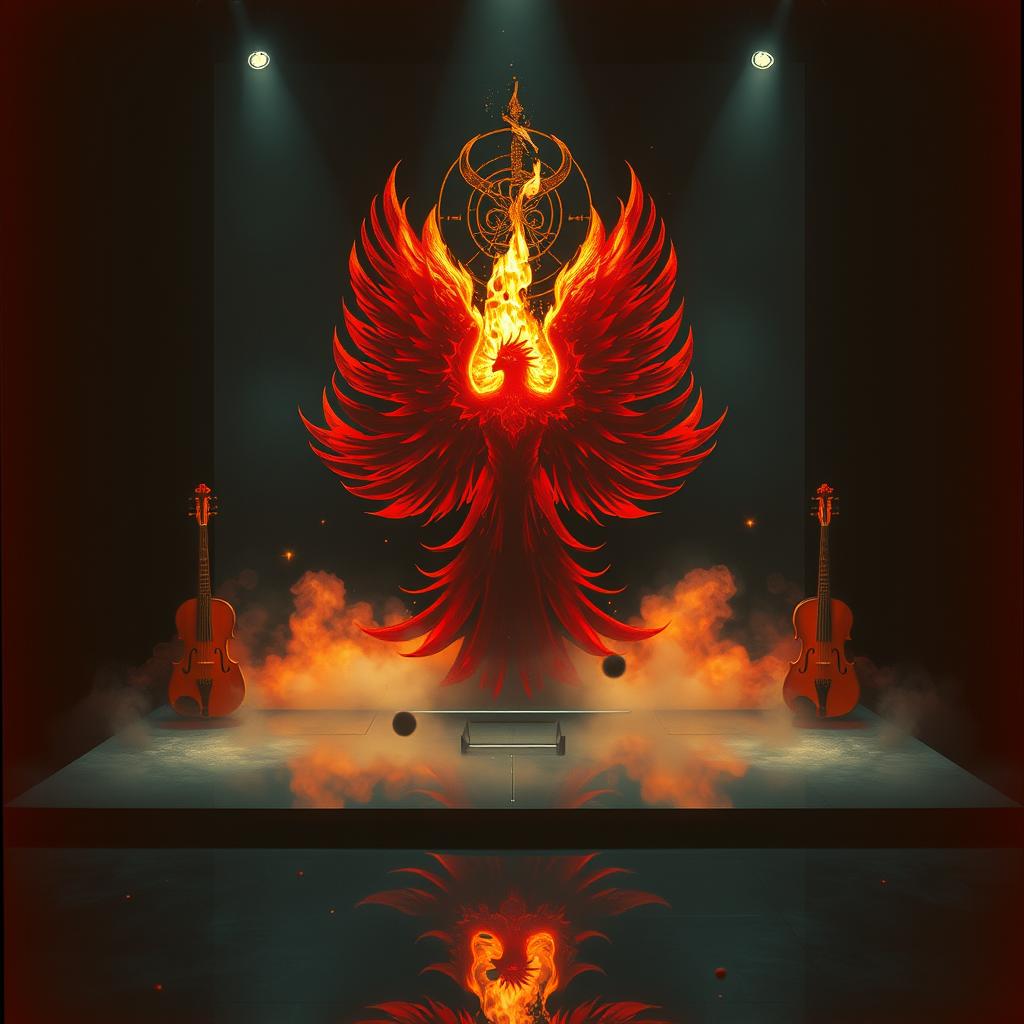 “Fire in the Mirror” artwork