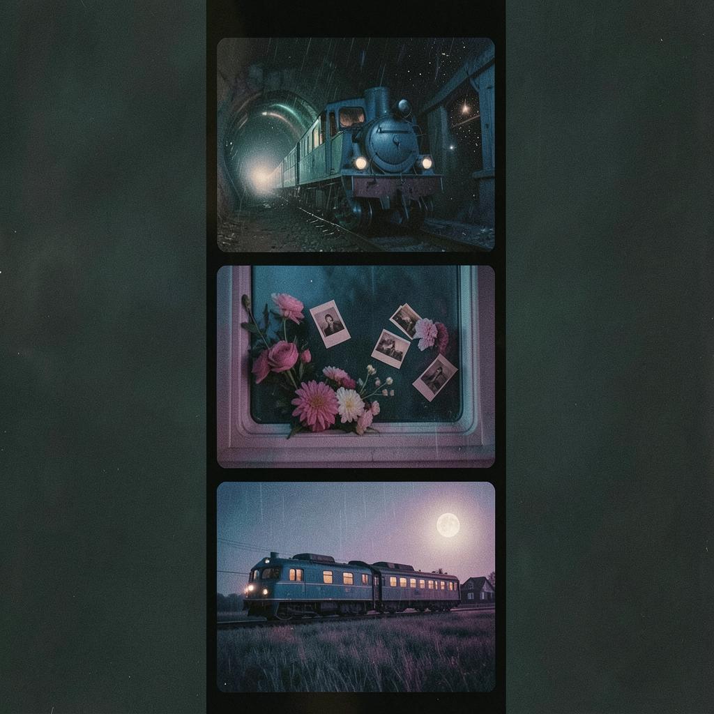 THE LAST TRAIN THROUGH YESTERDAY 🚂🌌 artwork