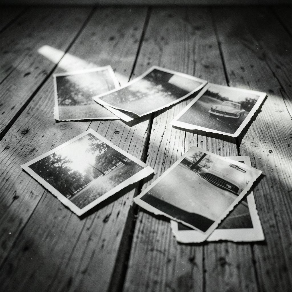 Torn Polaroids artwork